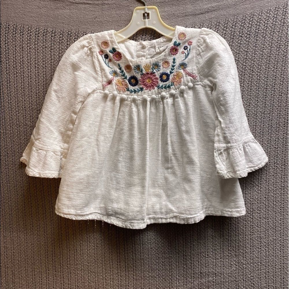 artisan NY Floral BoHo long sleeve shirt/ 24 months